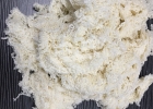 White Cotton Waste - Off-white cotton waste (by hand)