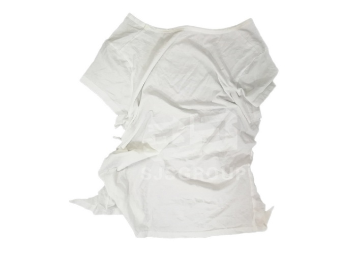 White T Shirt Cotton Rags-Grade A+ White T Shirt Rags 