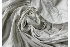 White Bed Sheet Rags - White bed sheet cotton rags (Regular Size)