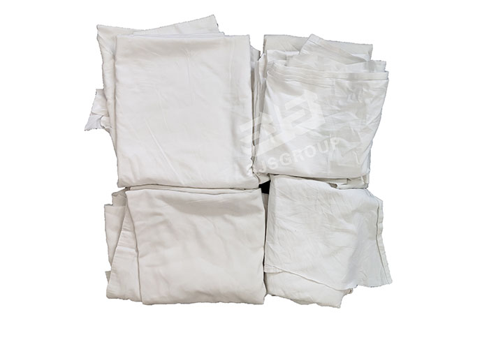 White Bed Sheet Rags-White Bed Sheet Cotton Rags(uncut)