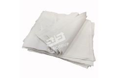 White Bed Sheet Rags - White Sheeting Cotton Rags (Standard Size)