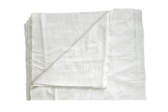 White Bed Sheet Rags - White Sheeting Cotton Rags (Standard Size)